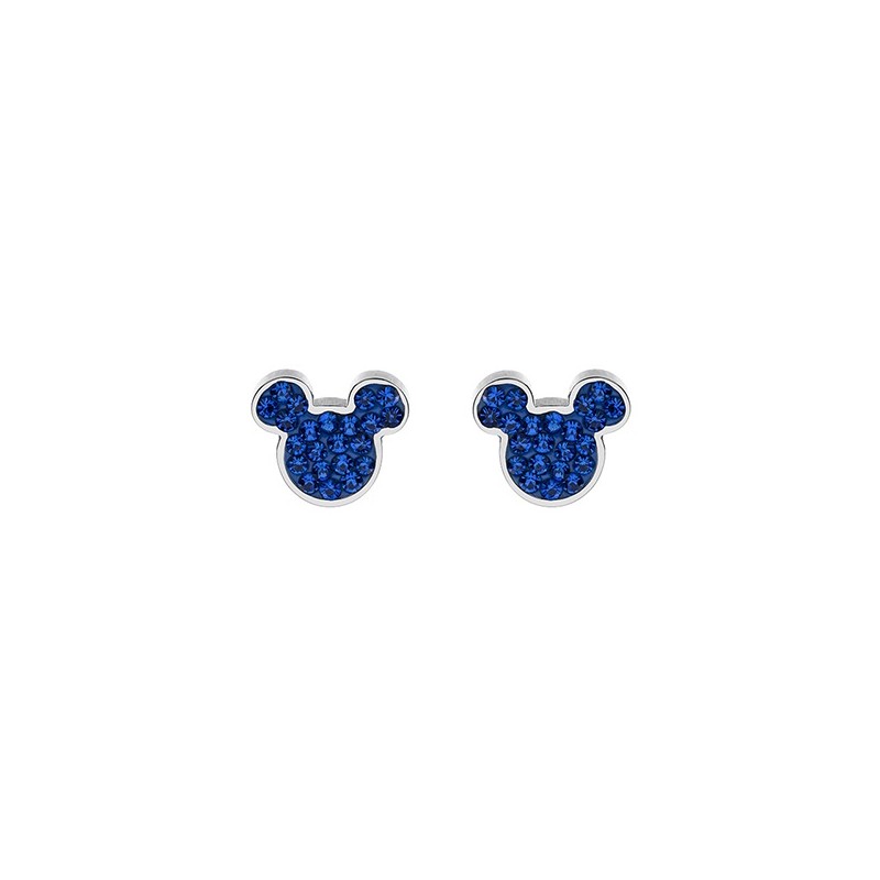 C&s Italy Disney Orecchino Mickey Blu