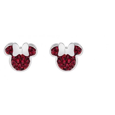 C&s Italy Disney Orecchino Minnie Rosso