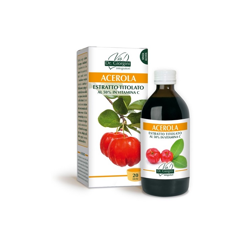 Dr. Giorgini Ser-vis Acerola Estratto Titolato Al 50% 200 Ml