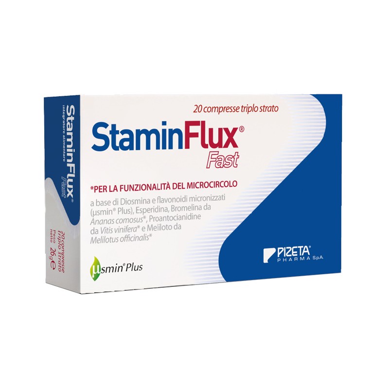 Pizeta Pharma Staminflux Fast 20 Compresse