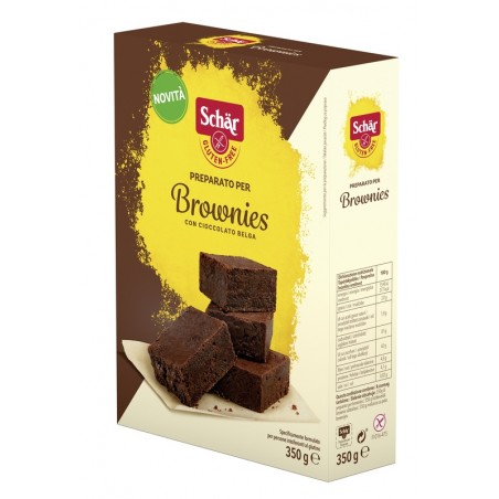 Dr. Schar Schar Preparato Per Brownies Con Cioccolato Belga 350 G