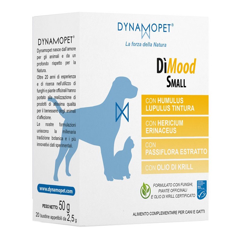 Dynamopet Dimood Small 20 Bustine Da 2,5 G