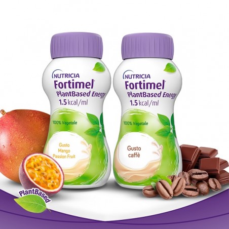 Danone Fortimel Plant Based Caffe' 4 Bottiglie Da 200 Ml