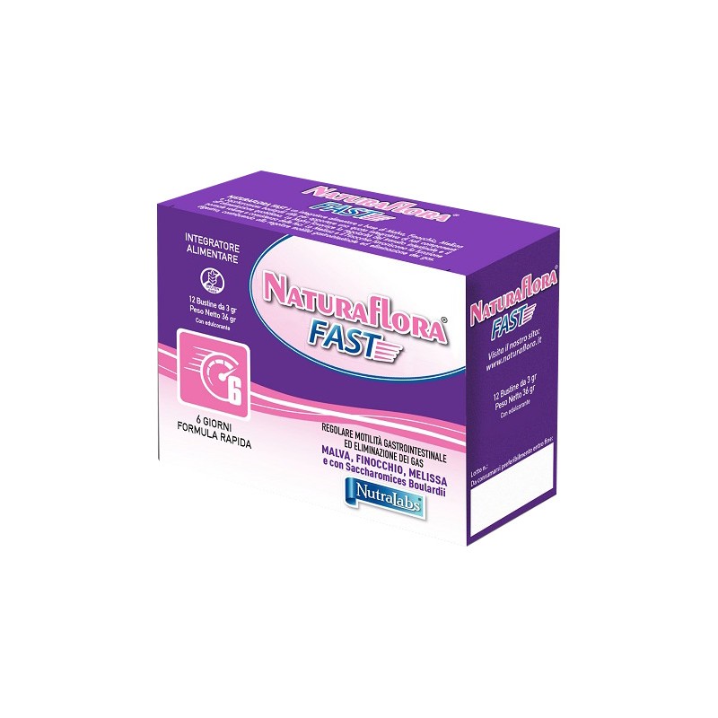 Nutralabs Naturaflora Fast 12 Bustine