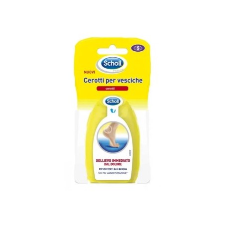 Scholl's Wellness Company Cerotto Scholl Vesciche Tallone 6 Pezzi