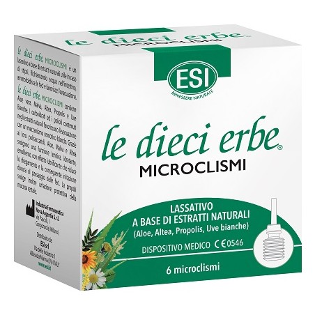 Esi Le Dieci Erbe Microclismi 6 Pezzi