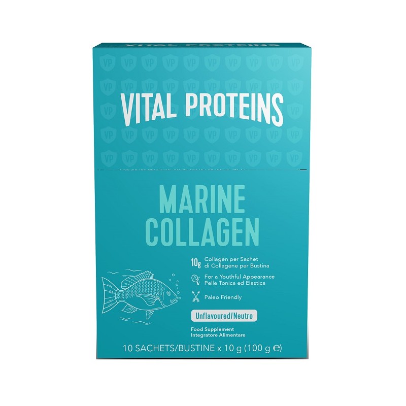 Nestle' Italiana Vital Proteins Marine Collagen 10 Stick Pack Da 10 G