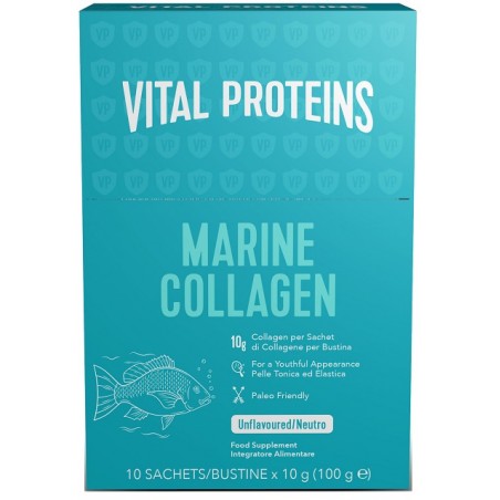 Nestle' Italiana Vital Proteins Marine Collagen 10 Stick Pack Da 10 G