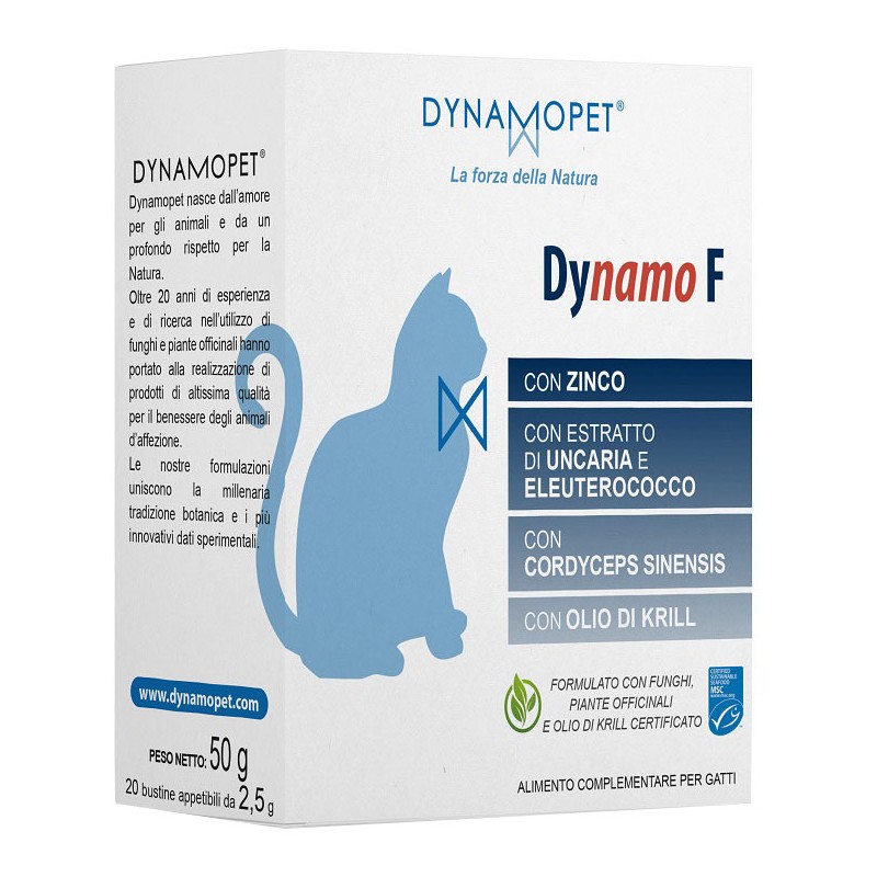 Dynamopet Dynamo F Gatti 20 Bustine Appetibili Da 2,5 G