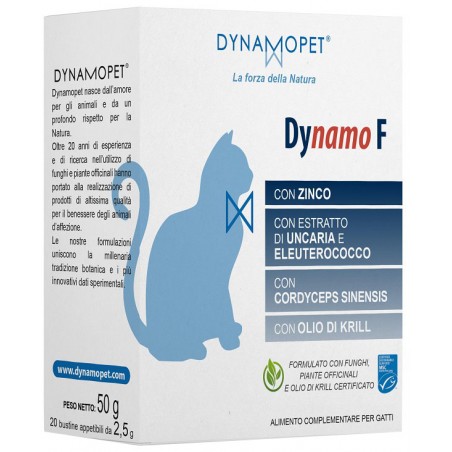 Dynamopet Dynamo F Gatti 20 Bustine Appetibili Da 2,5 G