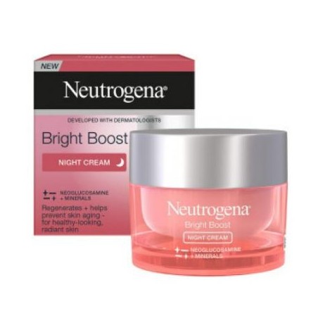 Johnson & Johnson Neutrogena Bright Boost Crema Notte 50 Ml