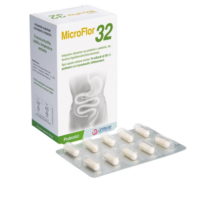 Cemon Microflor 32 60 Capsule 366 Mg No Frigo