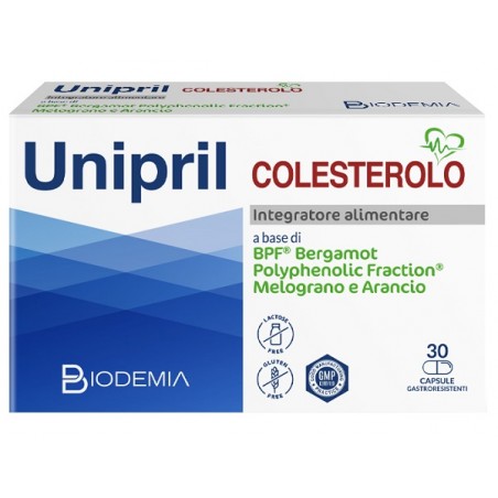 Global Pharmacies Partner Unipril Colesterolo 30 Capsule Gastroresistenti