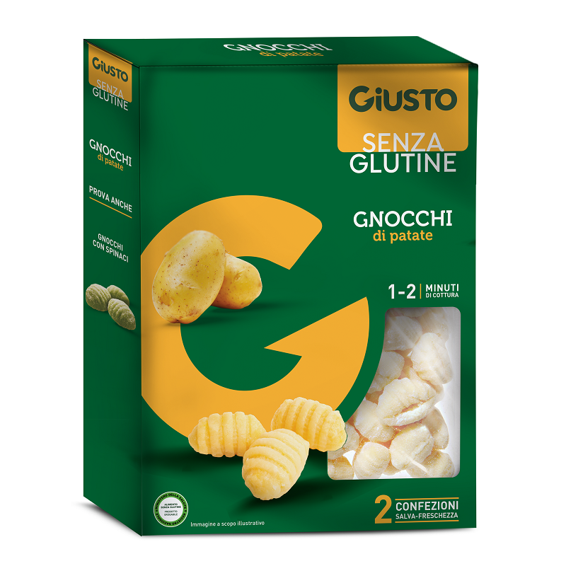 Farmafood Giusto Senza Glutine Gnocchi 2x250 G