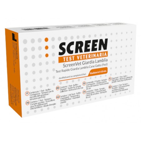 Screen Pharma S Screenvet Test Rapido Giardia Lamblia Feci Cane E Gatto