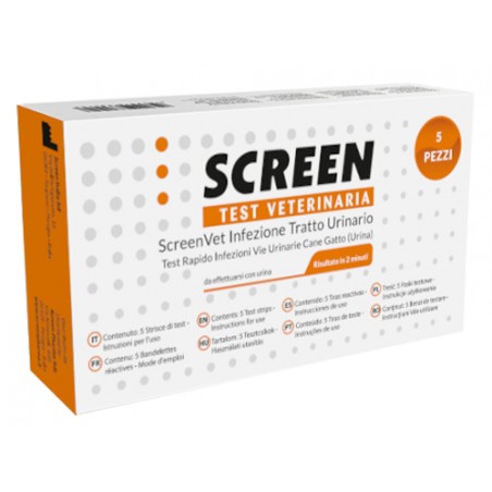 Screen Pharma S Screenvet Test Rapido Infezione Tratto Urinario Cane E Gatto