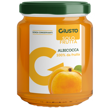 Farmafood Giusto Solo Frutta Marmellata Albicocche 284 G