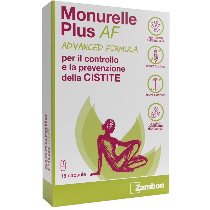 Zambon Italia Monurelle Plus Advanced Formula 15 Capsule