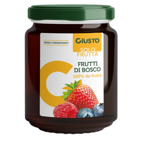 Farmafood Giusto Solo Frutta Marmellata Frutti Rossi 284 G