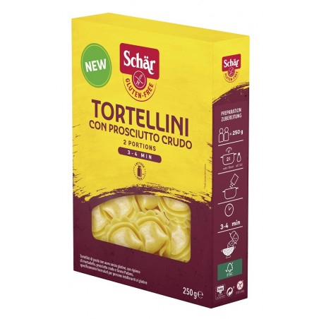 Dr. Schar Schar Tortellini Con Prosciutto Crudo 250 G