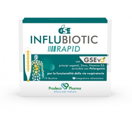 Prodeco Pharma Gse Influbiotic Rapid 10 Bustine