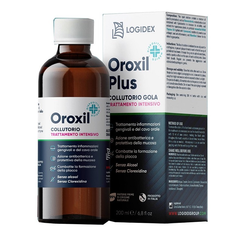 Logidex Oroxil Plus Collutorio Gola 200 Ml