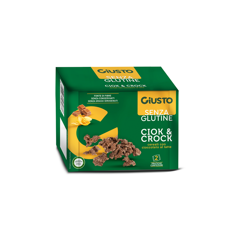 Farmafood Giusto Senza Glutine Ciock & Crock Latte 125 G