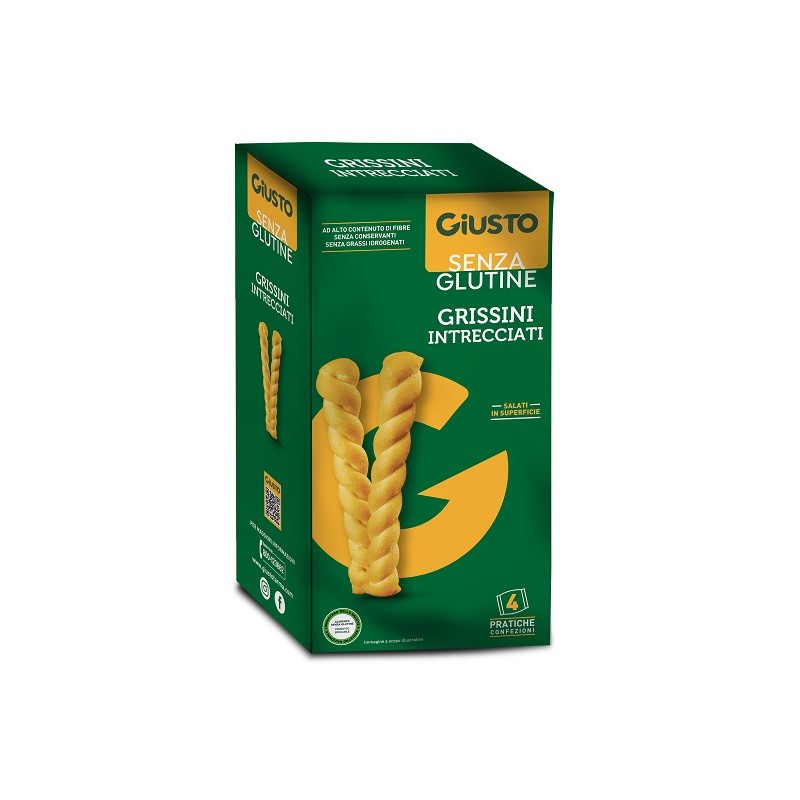 Farmafood Giusto Senza Glutine Intrecciati Grissini 180 G