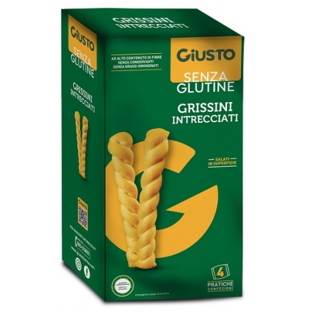 Farmafood Giusto Senza Glutine Intrecciati Grissini 180 G