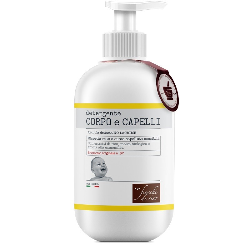 Artsana Fiocchi Di Riso Detergente Corpo/capelli Camomilla 400 Ml