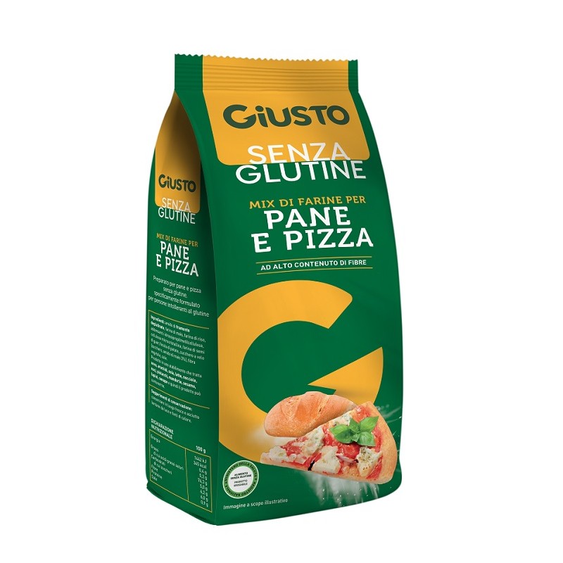 Farmafood Giusto Senza Glutine Mix Pane E Pizza 500 G