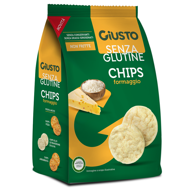 Farmafood Giusto Senza Glutine Chips Formaggio 40 G