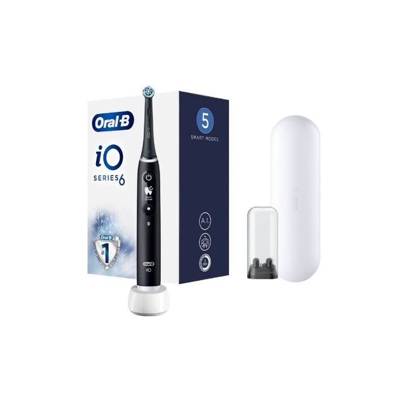 Procter & Gamble Oral-b Io 6 Black Spazzolino Elettrico + 2 Refill