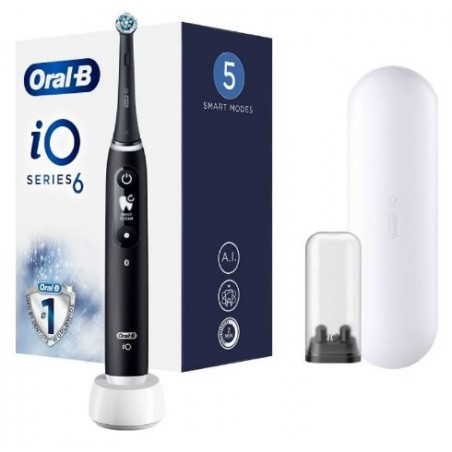 Procter & Gamble Oral-b Io 6 Black Spazzolino Elettrico + 2 Refill