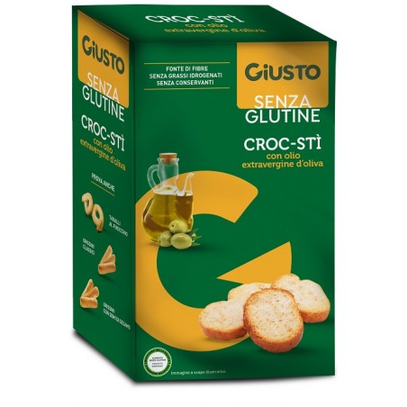 Farmafood Giusto Senza Glutine Croc-sti' Con Olio Extravergine D'oliva 100 G