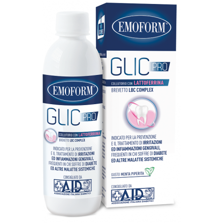 Polifarma Benessere Emoform Glic Pro Collutorio 300 Ml