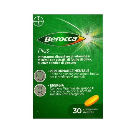 Bayer Berocca Plus 30 Compresse