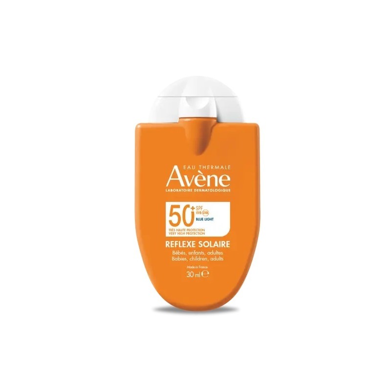 Eau Thermale Avene Reflexe Solaire Spf50+ Bebe Bambini Adulto 30 Ml