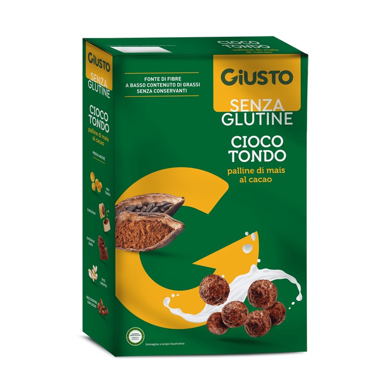 Farmafood Giusto Senza Glutine Cioco Tondo Mais 250 G