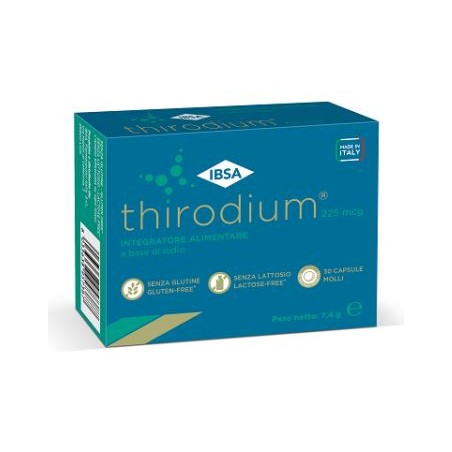 Ibsa Farmaceutici Italia Thirodium 225mcg 30 Capsule Molli