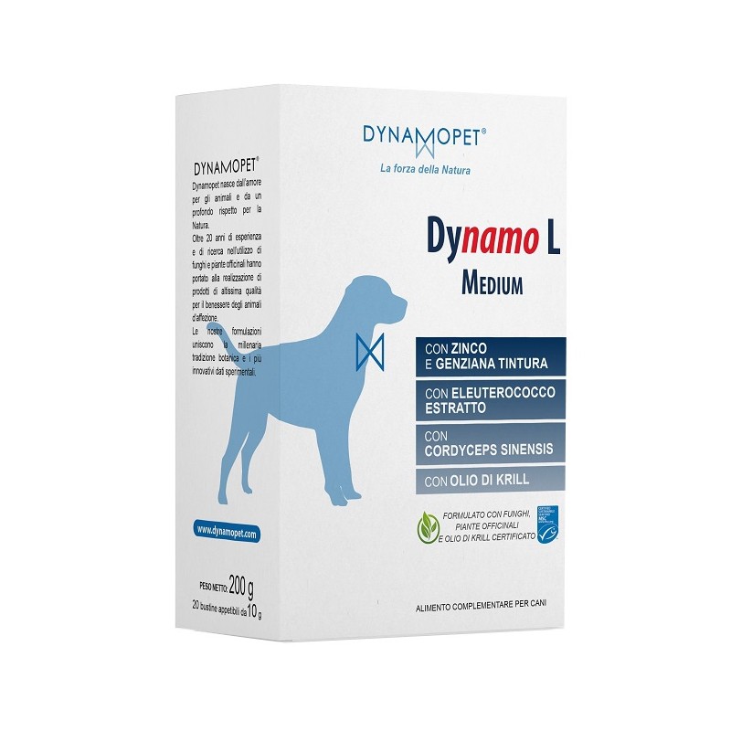 Dynamopet Dynamo L Medium 20 Bustine Da 10 G