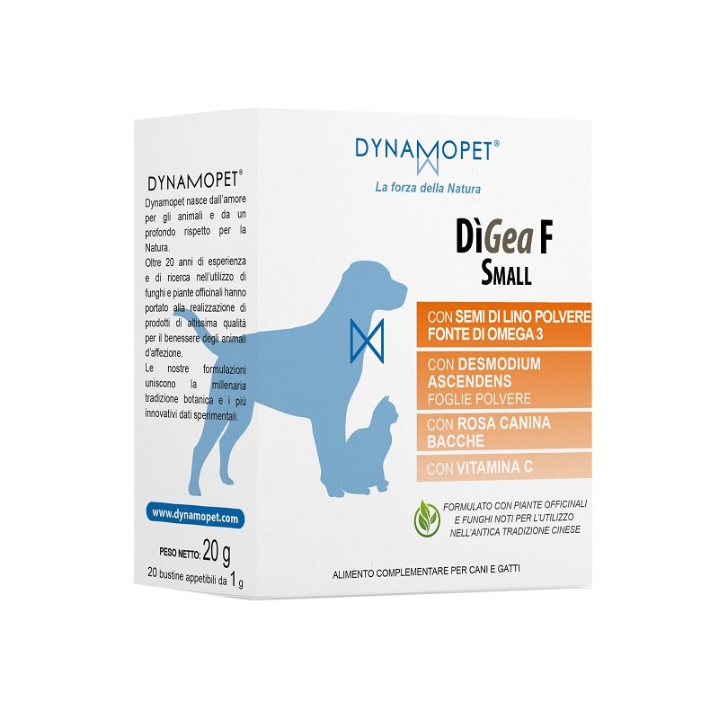 Dynamopet Digea F Small 20 Bustine Da 1 G