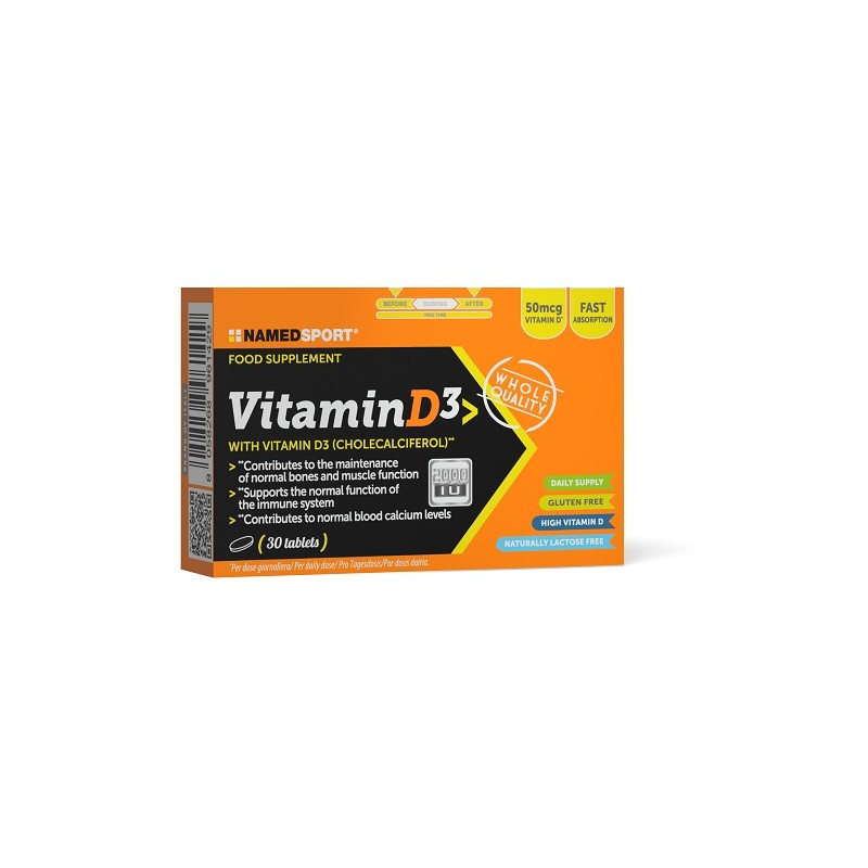 Namedsport Vitamin D3 30 Compresse