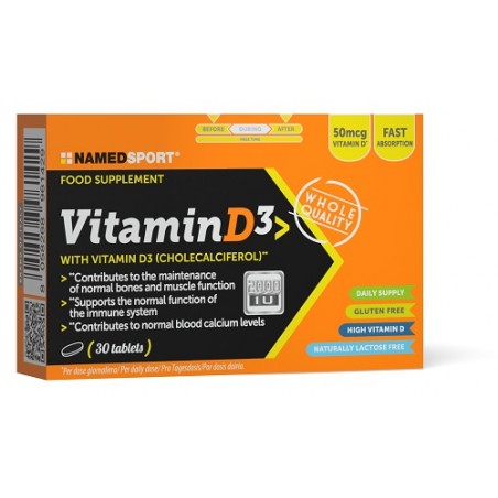 Namedsport Vitamin D3 30 Compresse