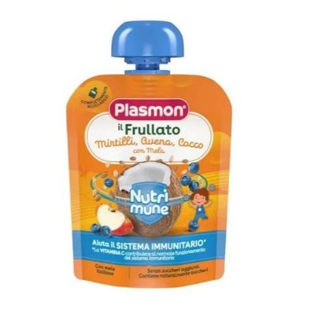 Plasmon Nutri-mune Mirtillo/avena/cocco Con Mela 85 G