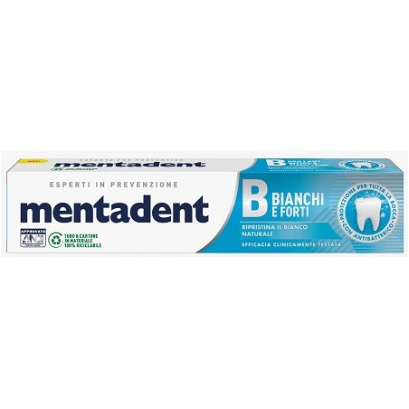 Unilever Italia Mentadent Bianchi E Forti 75 Ml