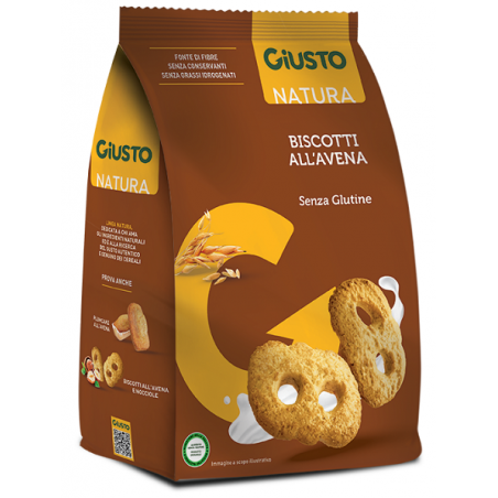 Farmafood Giusto Senza Glutine Biscotti Avena 250 G