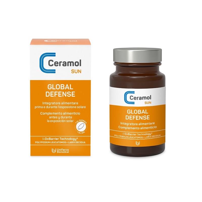 Unifarco Ceramol Sun Global Defense 30 Compresse