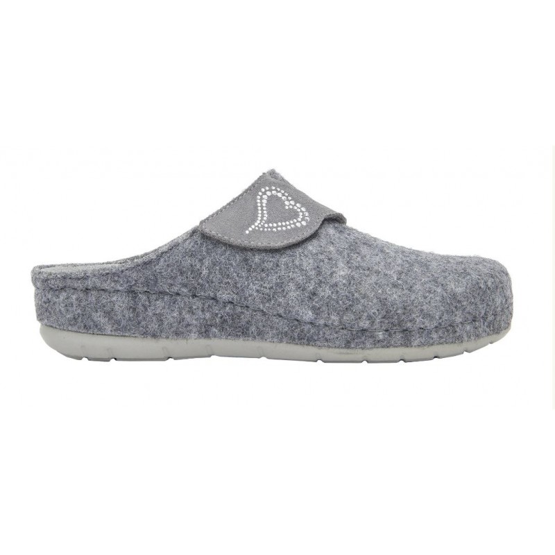 Scholl Shoes Calzatura Bruges Wool+suede Woman Grey Lana + Pelle Scamosciata 40