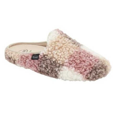 Scholl Shoes Calzatura Maddy Curly Synthetic Fur Woman Pink/multi Pelliccia Sintetica Arricciata 37